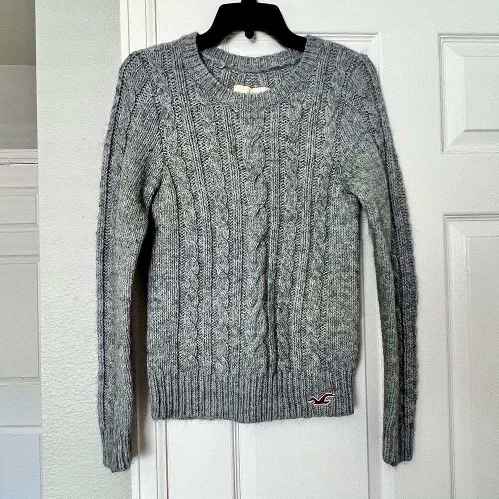 Hollister Cable Knit Sweater